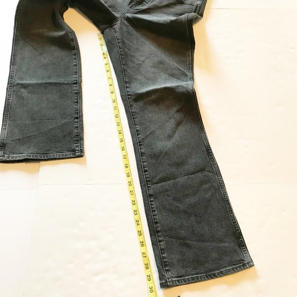MADEWELL NWT Curvy '90s High Rise Bootcut Jeans Lindale Wash Black Womens 26 - Picture 10 of 12
